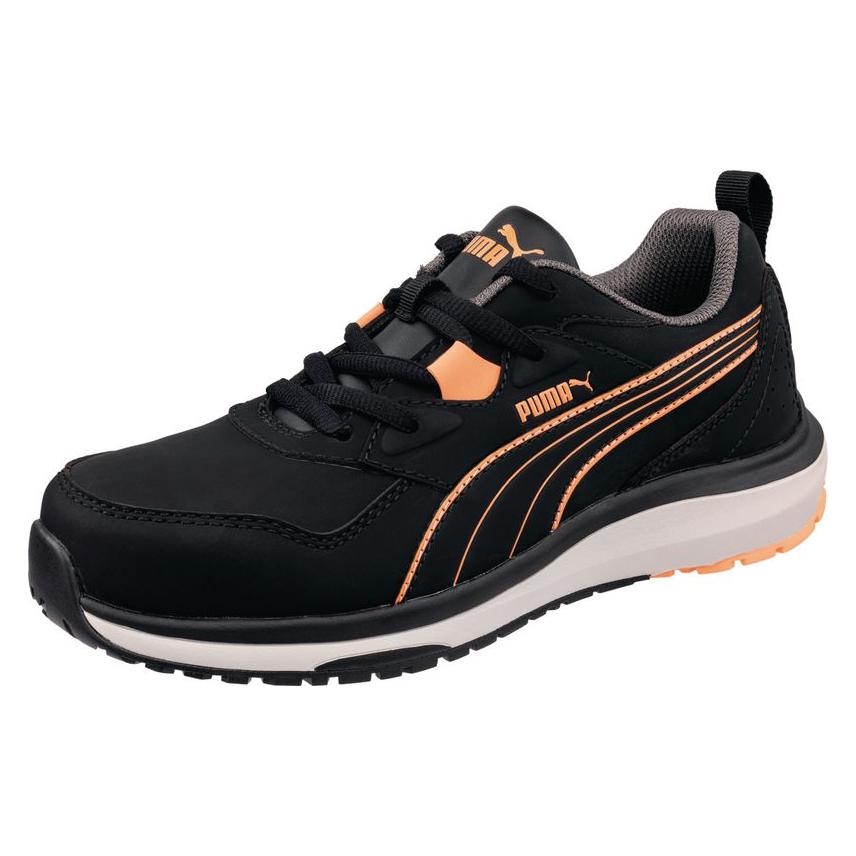 Puma S3S Stepper Blk/Peach Low Sicherheitshalbschuh (41) (642940-246)
