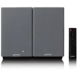 Lenco Paar Stereo-Bluetooth-HiFi-Lautsprecher