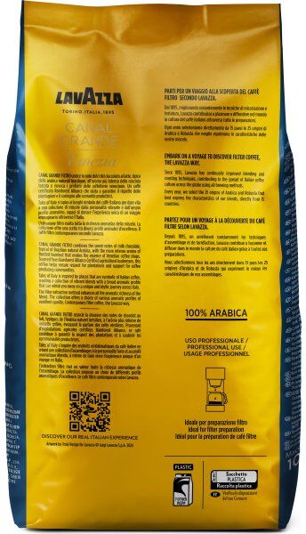 Lavazza Canal Grande Filterbønner, 1000 G