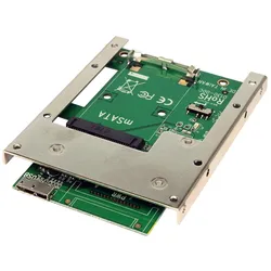 Exsys EX-3681 SSD enclosure 2.5" Grau Speichergehäuse, Kontrollerkarte