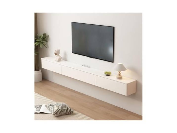 DFHS46JK Multimedia-Möbel Kleine schwebende TV-Schrank-Wohnzimmermöbel für das Wohnzimmer(120x24x20cm)