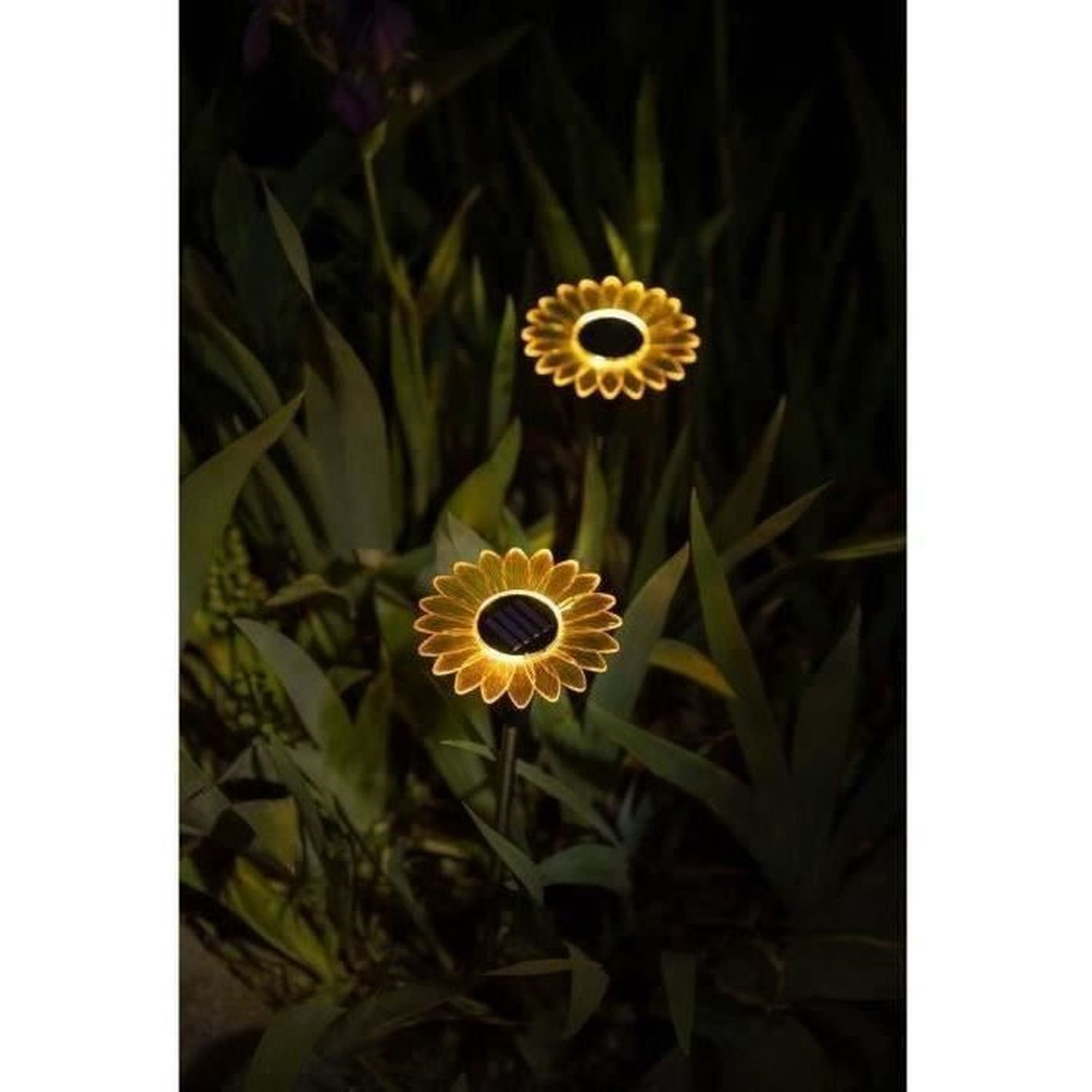 Galix G4460 Solar LED Tuindecoratie Zonnebloem Hoogte: 44 cm
