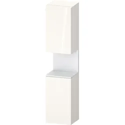 Duravit Collection One Hochschrank, Türanschlag links, 400x360x1760mm, Nische Weiß Matt, QA1346L18220000, Farbe: Weiß Hochglanz