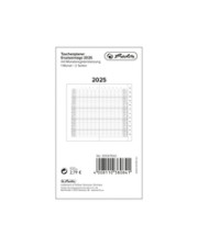 Herlitz Taschenplaner 2025 Monatsregisterstanzung geheftet 32 Blatt (50047642)