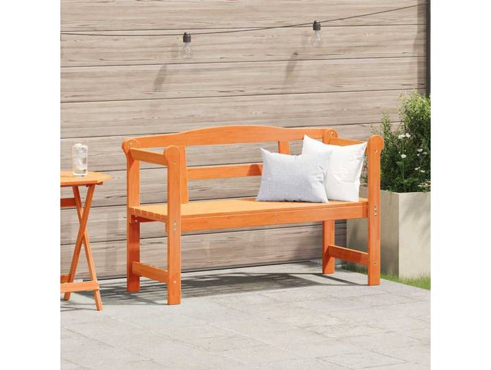 vidaXL Bank Outdoor 2 -Seater 119 x 44 x 76 cm Massives Kiefernholz