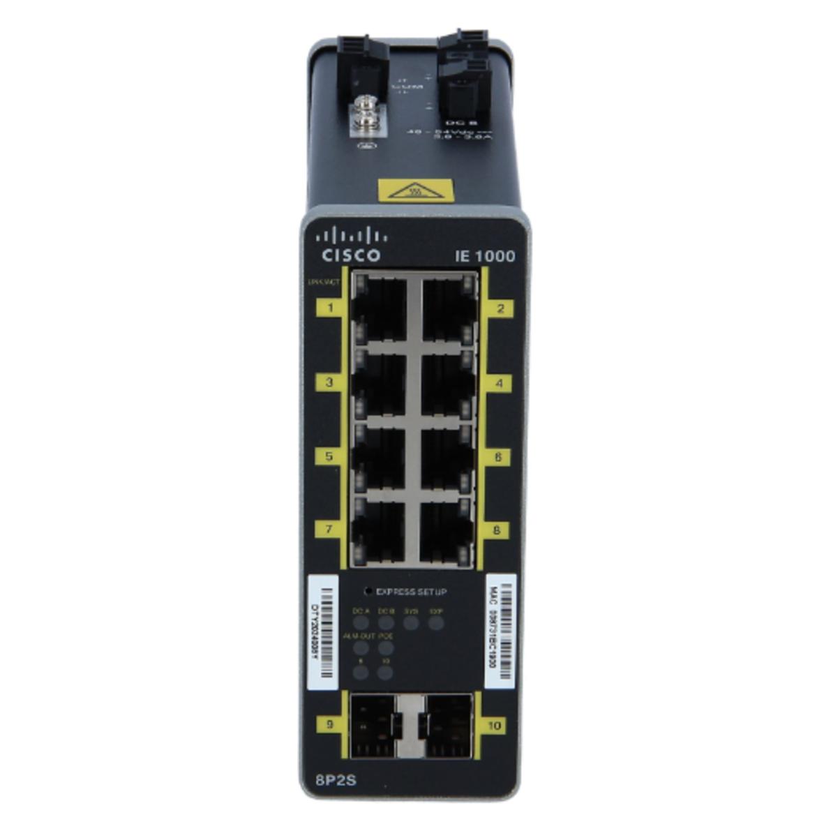 Cisco IE-1000 GUI BASED L2 POE SWITC (8 Ports) (IE-1000-8P2S-LM)