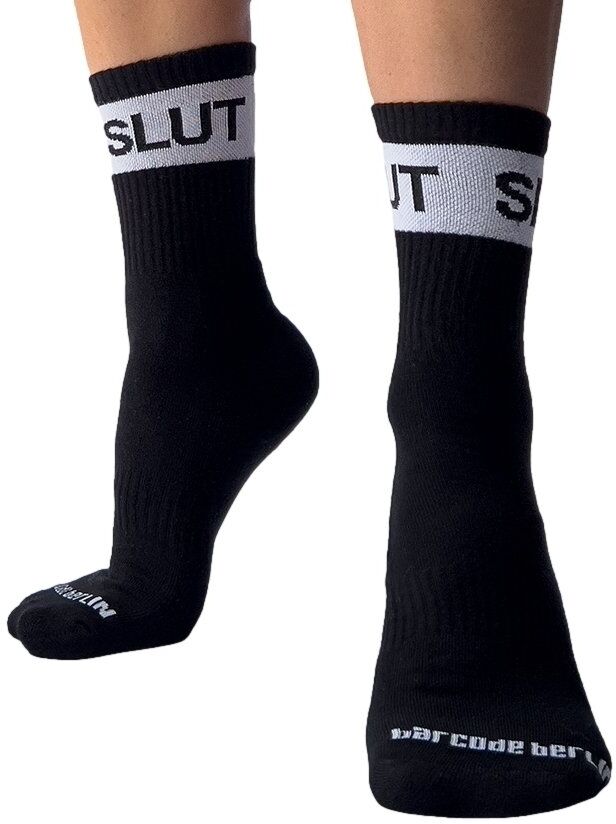 Barcode Berlin Chaussettes Fetish Slut Noires