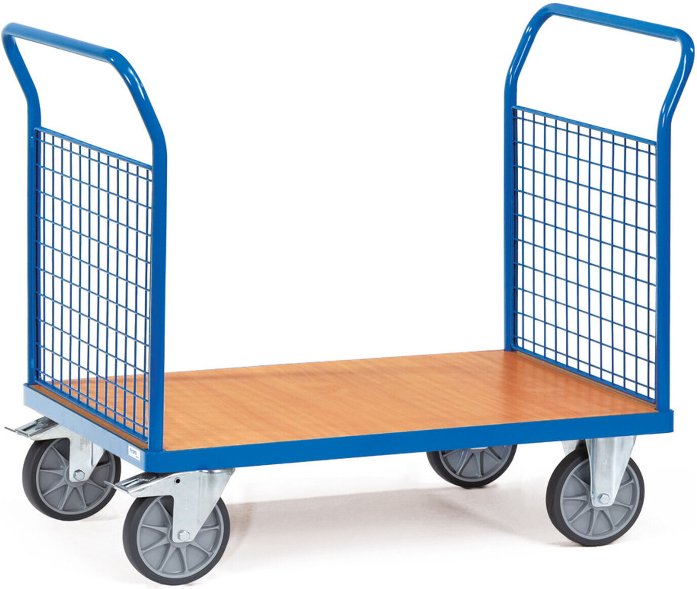 fetra Doppel-Stirnwandwagen 1521 - Tragkraft 600kg TPE-Reifen)