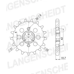 Supersprox Ritzel 530 17Z