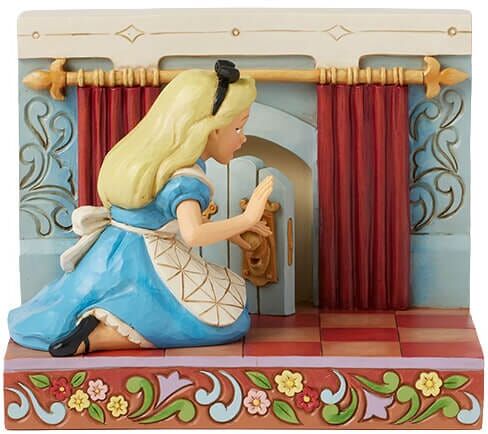 Disney Traditions by Jim Shore LED Lit Alice in Wonderland Figurine