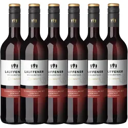 Lauffener Weingärtner eG Lauffener Schwarzriesling mit Samtrot QbA 0,75l - 6er Karton