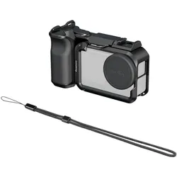 SmallRig 6037 Cage Kit for DJI Osmo Action 6, Action Cam Zubehör, Schwarz