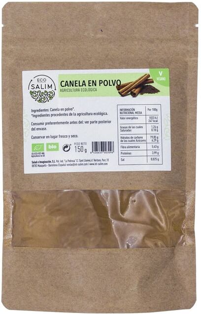 Eco-Salim CANELA EM PÓ BIO 150g
