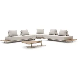 Bellagio San Lupo Ecklounge-Set 5-teilig 5-Sitzer