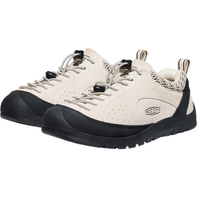 Sneaker KEEN "JASPER "ROCKS" SP", Damen, Gr. 40, schwarz (birch, schwarz), Leder, Synthetik, Schuhe Sneaker