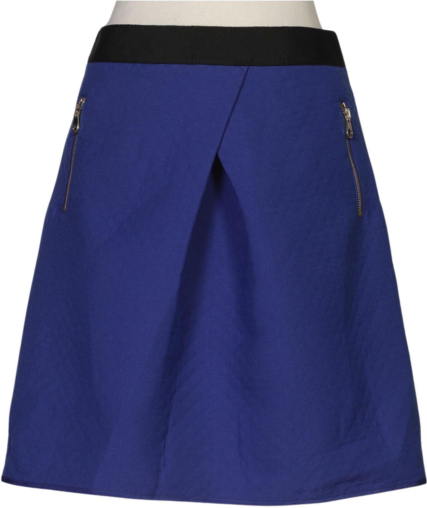 TED Baker Damen Rock, Marineblau, Gr. EU 36 (Ted Baker 1), Synthetik - Second Hand