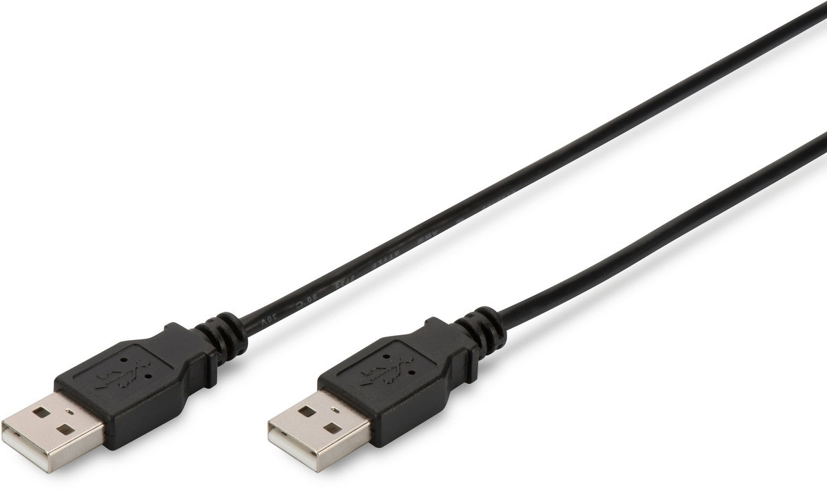 Assmann USB 2.0-aansluitkabel USB-A naar USB-A, 5,0 meter