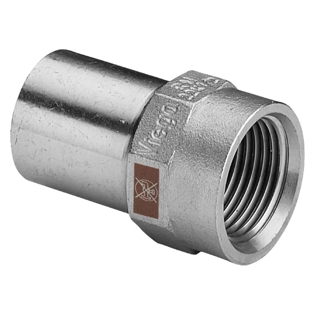 Viega Einsteckstück Temponox IG, Einsteckende 22mmxRp 3/4" (812706)