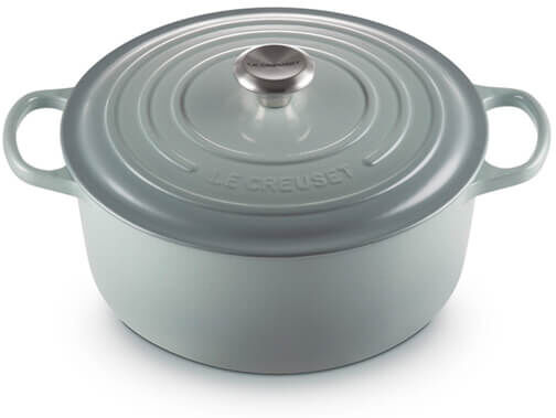Le Creuset Signature Sea Salt Cast Iron 28cm Round Casserole
