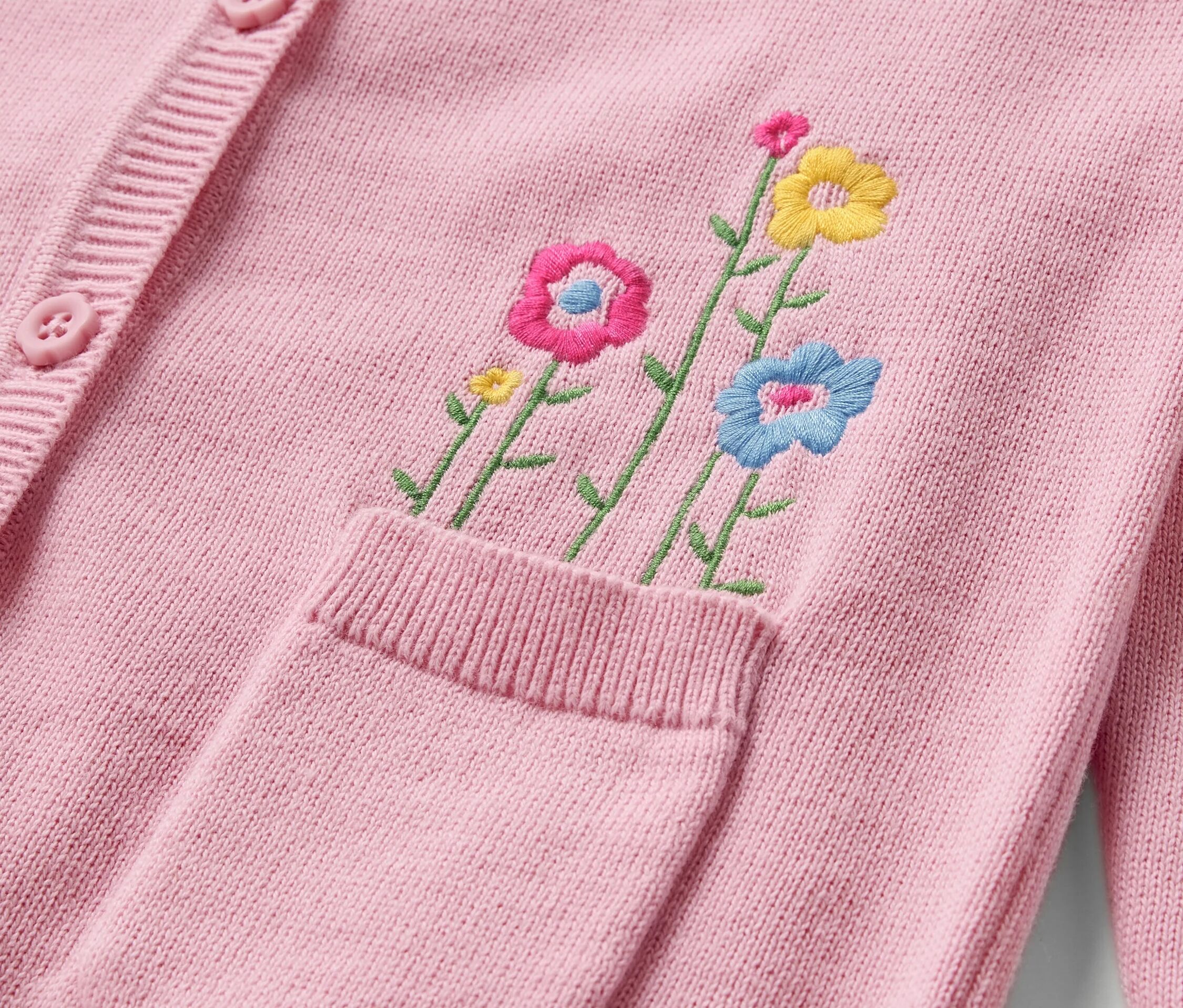 Tchibo - Baby-Strickjacke - Baby - Gr. 86/92 - rosa