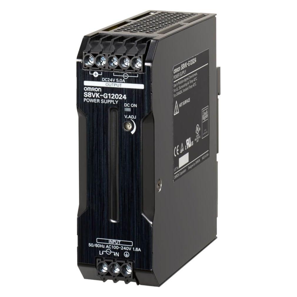 Omron Industrial Automation Single Phase PSU 24V 120W S8VK G Series (S8VK-G12024)