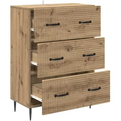 vidaXL, Kommode + Sideboard, Aufbewahrungsschrank (34.50 x 66 x 89.50 cm)