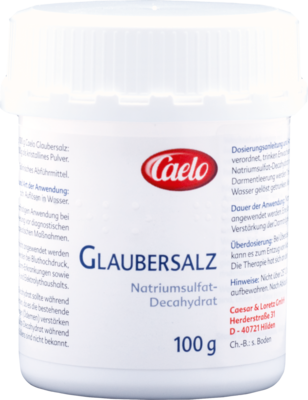Caesar & Loretz GmbH GLAUBERSALZ Caelo HV-Packung 100 g 03394844