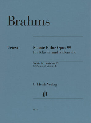 Henle Verlag Brahms Cellosonate op. 99