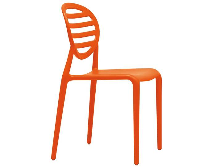 Lot de 6 chaises design TOP GIO - intérieur et extérieur