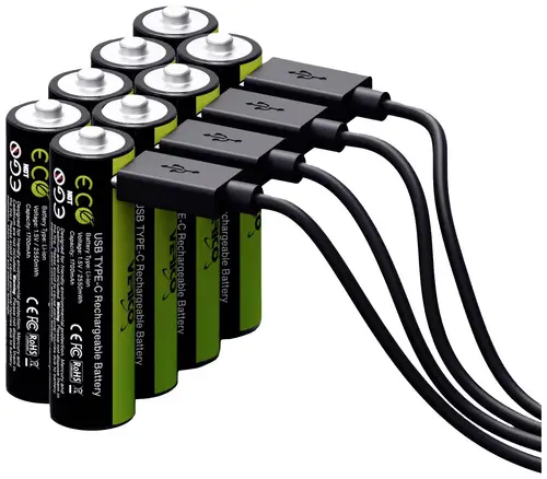 Verico LoopEnergy USB-C USB-C Akku Li-Ion 1700 mAh 1.5V 8St.