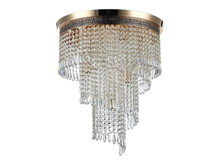 Lustre Cascade Ø 42cm Doré 7 Verre cristal / Métal mixte E14