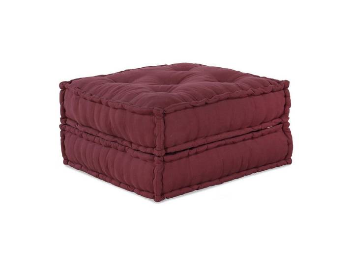 vidaXL Sitzkissen vidaXL Modulare Sofagarnitur 2 stk. Stoff Kastanienbraun
