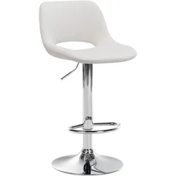 Barhocker Camden Samt chrom
