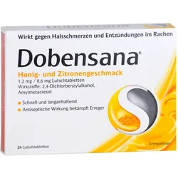 Dobensana Honig- und Zitronengeschmack 1,2 mg/0,6 mg