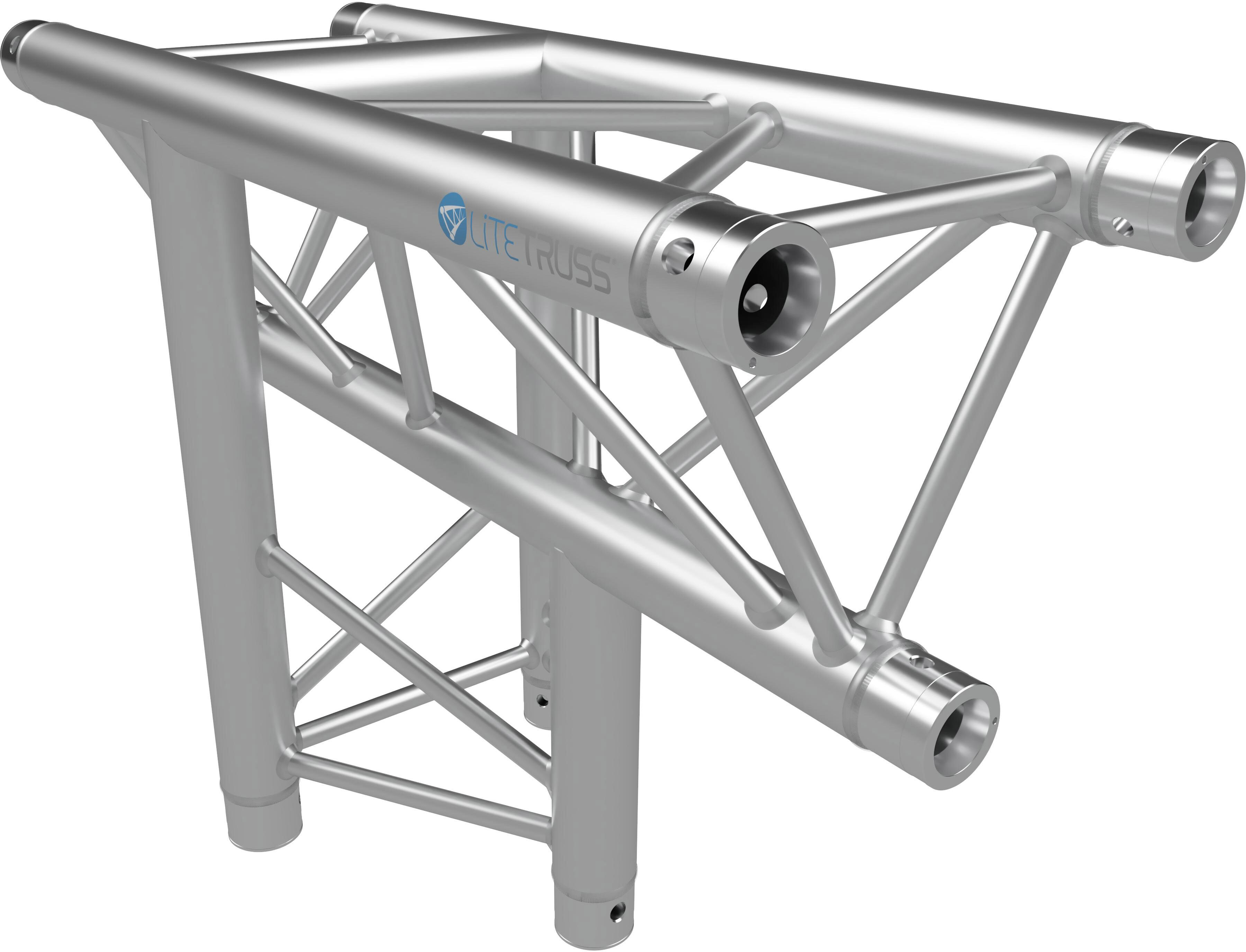 Litetruss X33d-C038 3-Weg T-Stück Spitze Unten