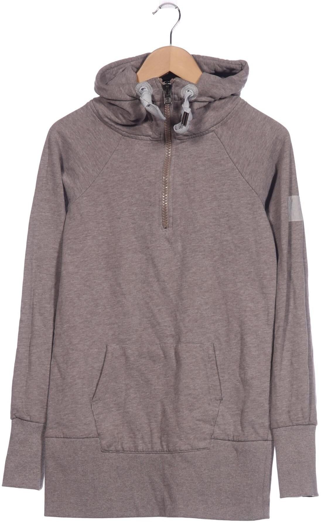 Elbsand Damen Kapuzenpullover, Beige, Gr. XS, Baumwolle / Synthetik - Second Hand