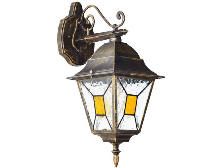 Muurlamp Brilliant Janel Buitenkant E27 Zwart 60 W