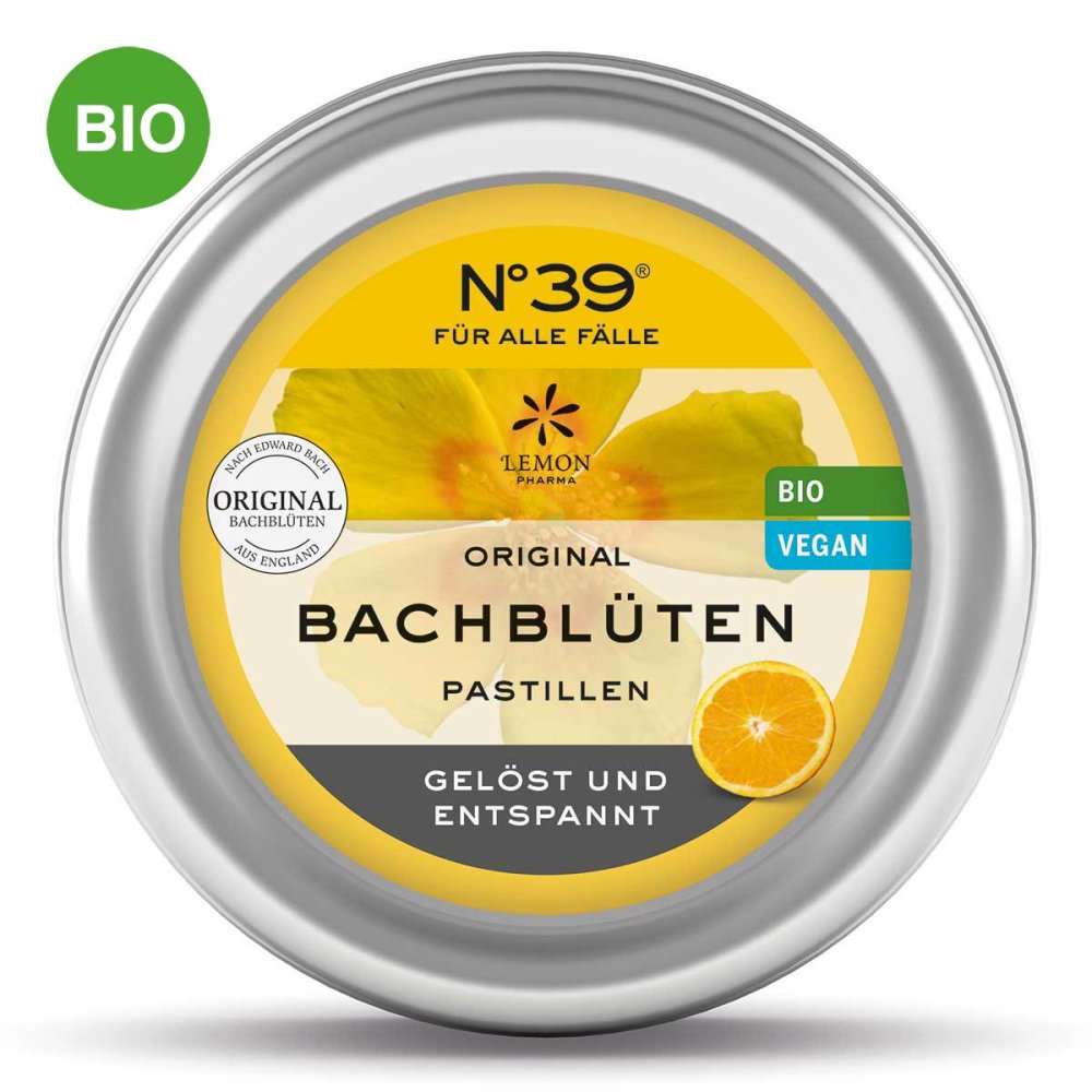 Hager Pharma GmbH Bachblüten Notfall Nummer 39 Pastillen Bio 03068197