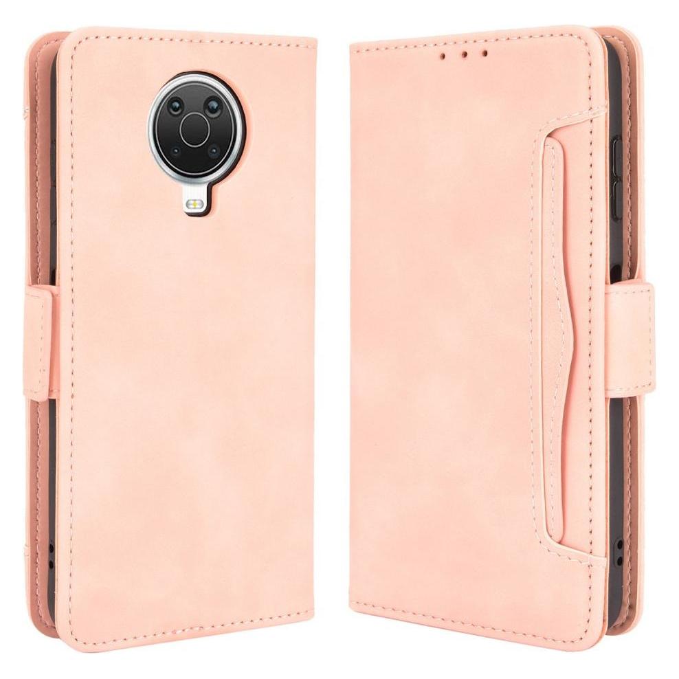 Cover-Discount Nokia G10 / G20 - Etui mit vielen Kartenfächer rosa (Nokia G10, Nokia G20) (104702356C)