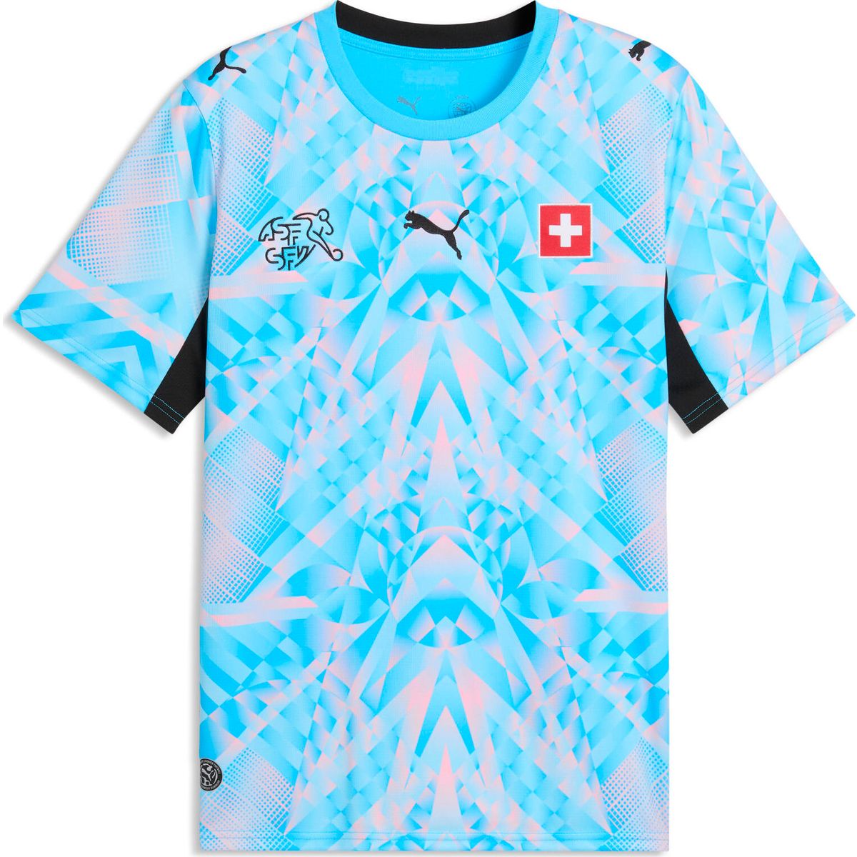 Puma SFV Replica Match Jersey GK luminous blue-peach smoothie (86) XL 783229-86-XL
