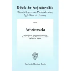 Arbeitsmarkt, Fachbücher