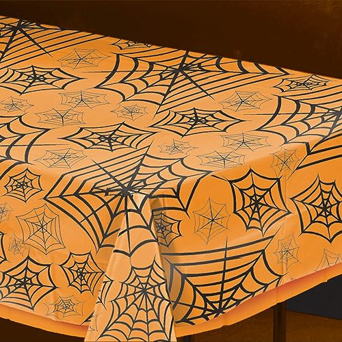 Amscan Spider Web tafelkleed, multi, 274 x 139 cm