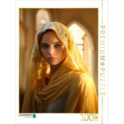 CALVENDO Puzzle Arabische Prinzessin | 1000 Teile Lege-Größe 64x48cm Foto-Puzzle für glückliche Stunden