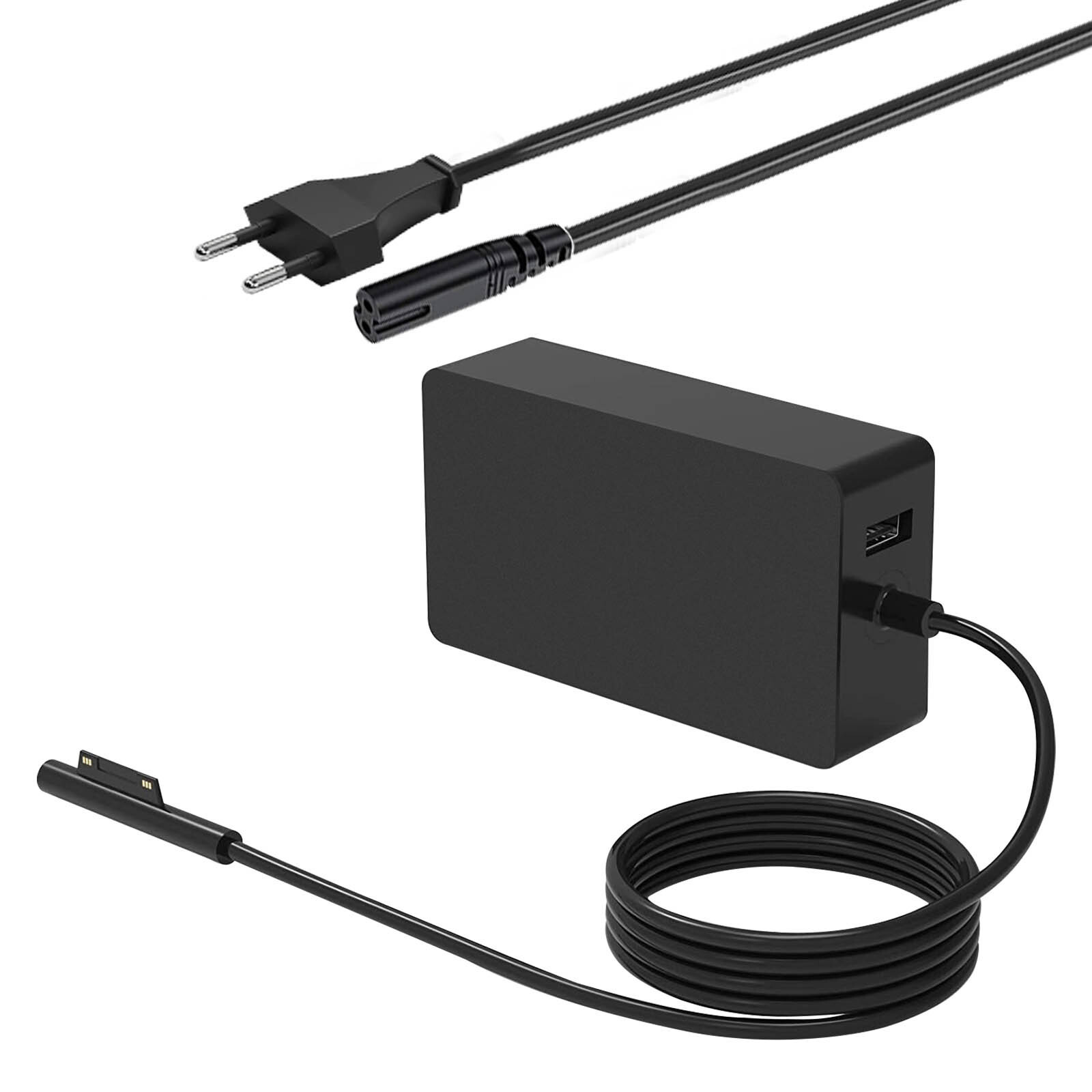 Avizar netadapter voor Microsoft Surface, 44W, zwart