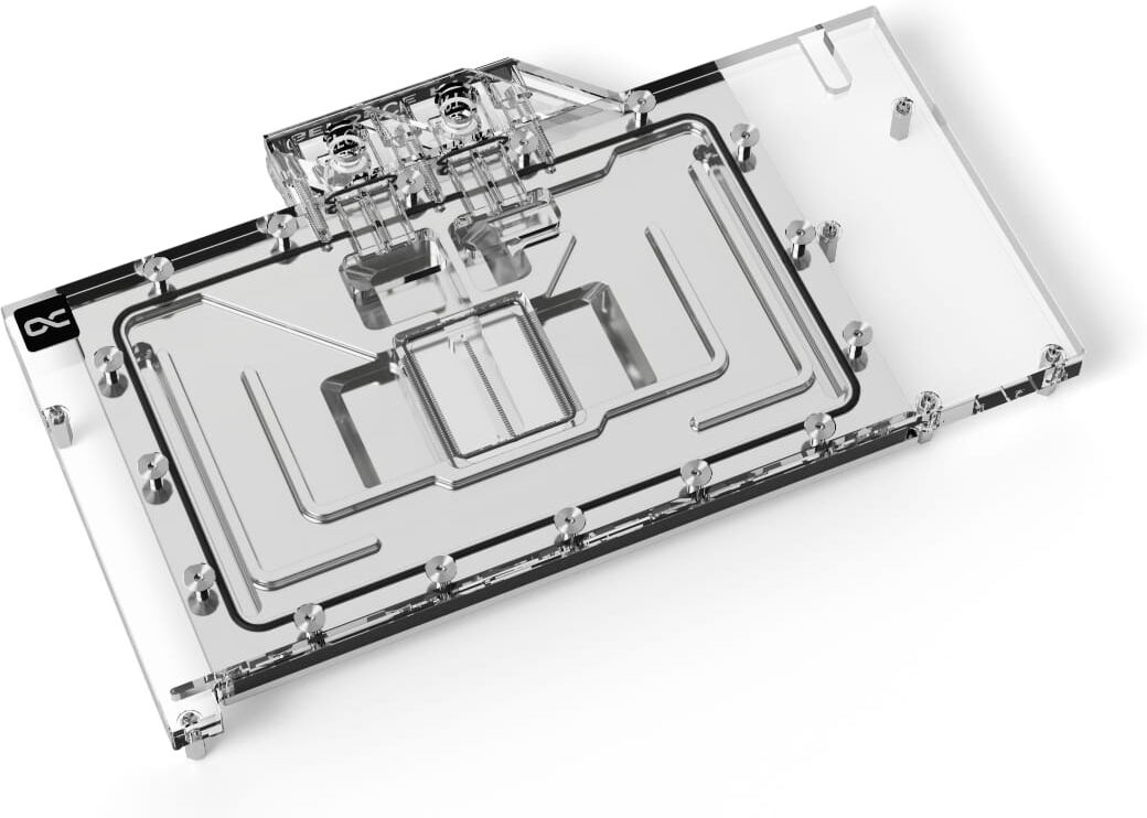 Alphacool Eisblock Aurora Acryl RTX 4080 Suprim mit Backplate