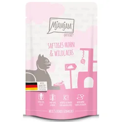 MjAMjAM saftiges Huhn und Wildlachs 12x125 g