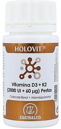 Equisalud Holovit Vitamin D3 2000Ui + K2 60 mg 50 Pearls