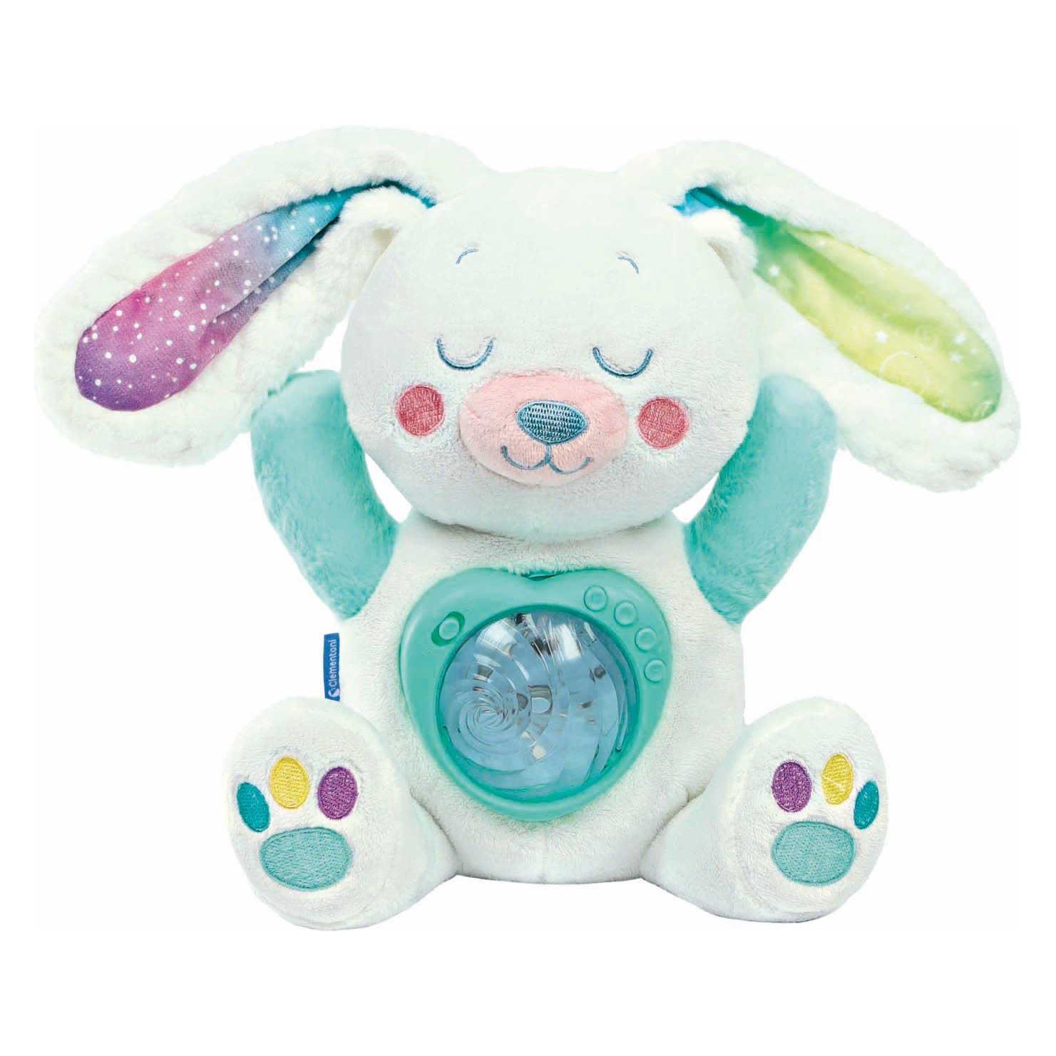 Clementoni Baby Kaninchen Kuschelig Interaktive Nordlichter (17 cm) (17502)