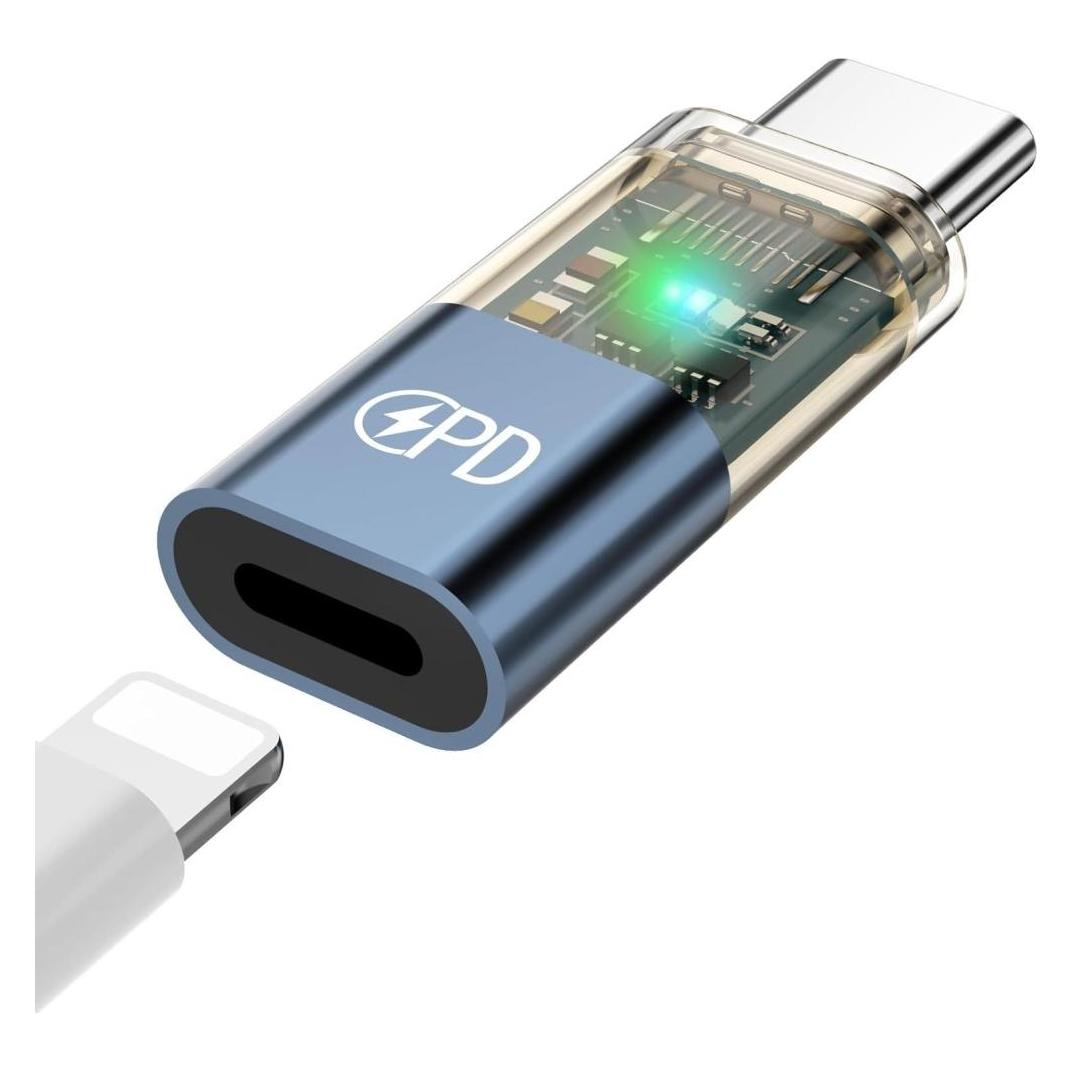 PowerGuard LightToC Lightning USB-C Power Delivery PD Charge & Sync Adapter (USB-C, Lightning) (00034916)