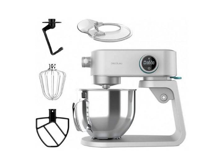 Cecotec Küchenmaschine Twist&Fusion 4000 Luxury White, 800 W, 5.2 l Schüssel, Twist&Fusion 4000 Luxury White